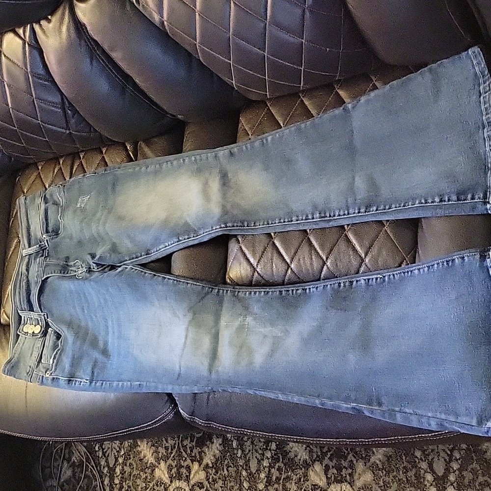 Classic Blue Flared Women's Jeans